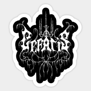 Cefaris - An Oeuvre of Bloodletting Beneath the Wintermoon Sticker